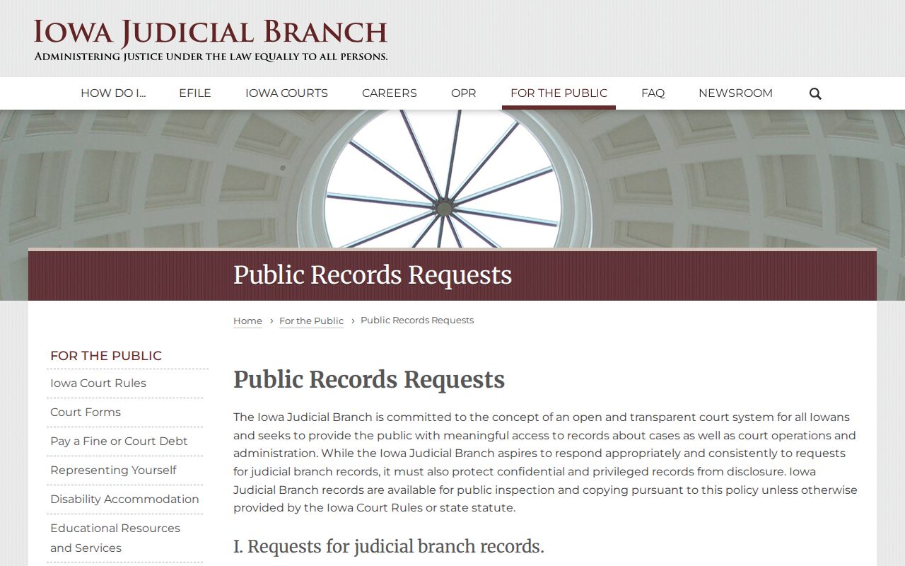 Buchanan County bench warrant records custodian guidance